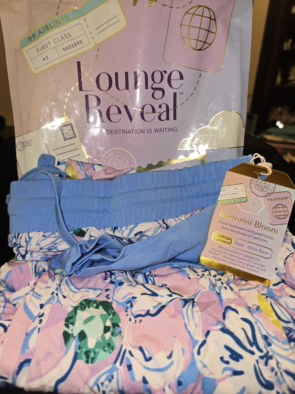 Bomb Party Jewel Candy 2026 Loungewear - Santorini Bloom